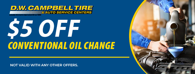 Conventional Oil Change Special